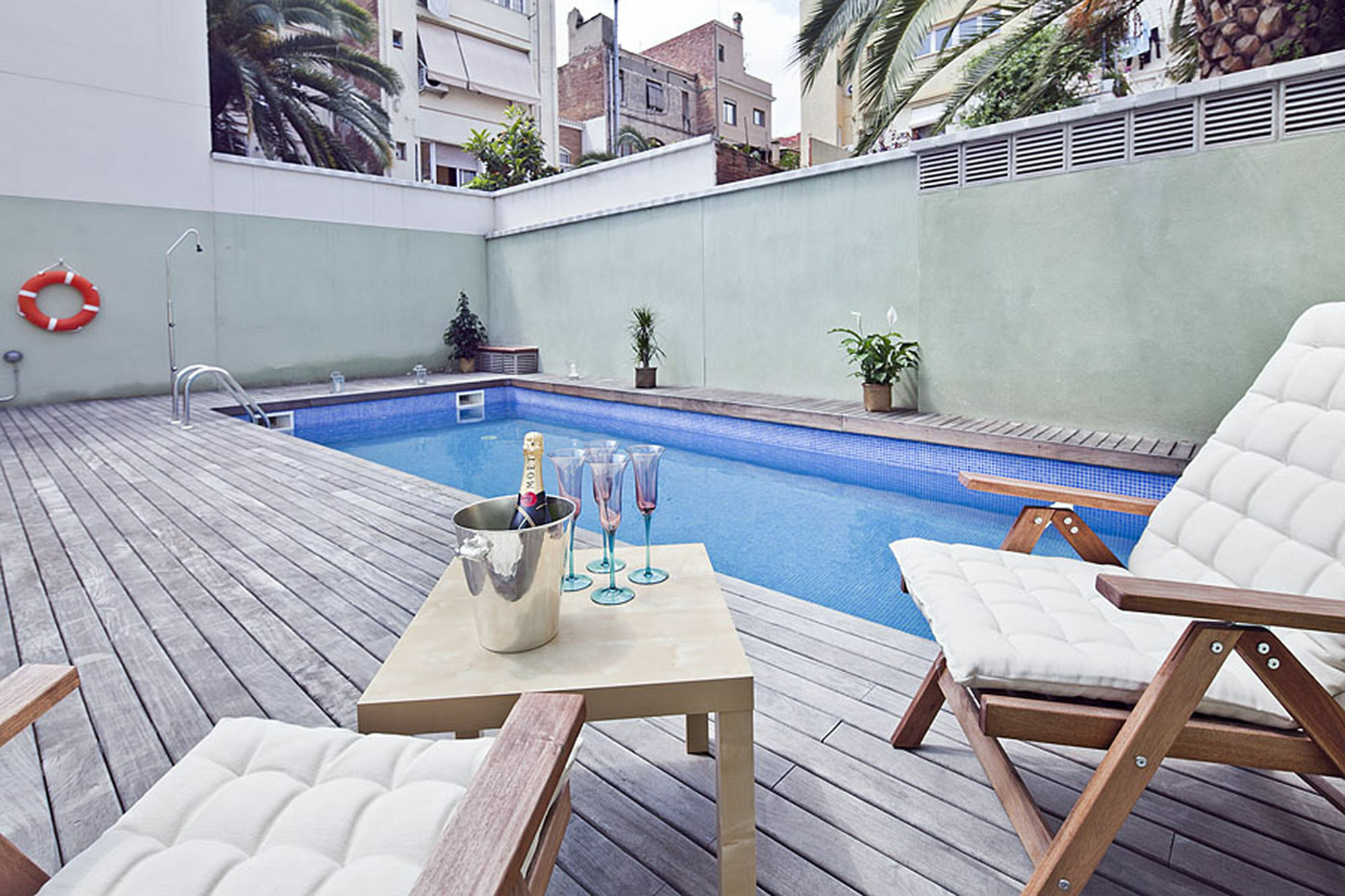 My Space Barcelona Gracia Pool Terrace Luaran gambar